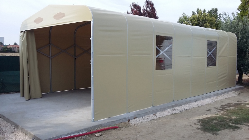 Tunnel mobile in pvc