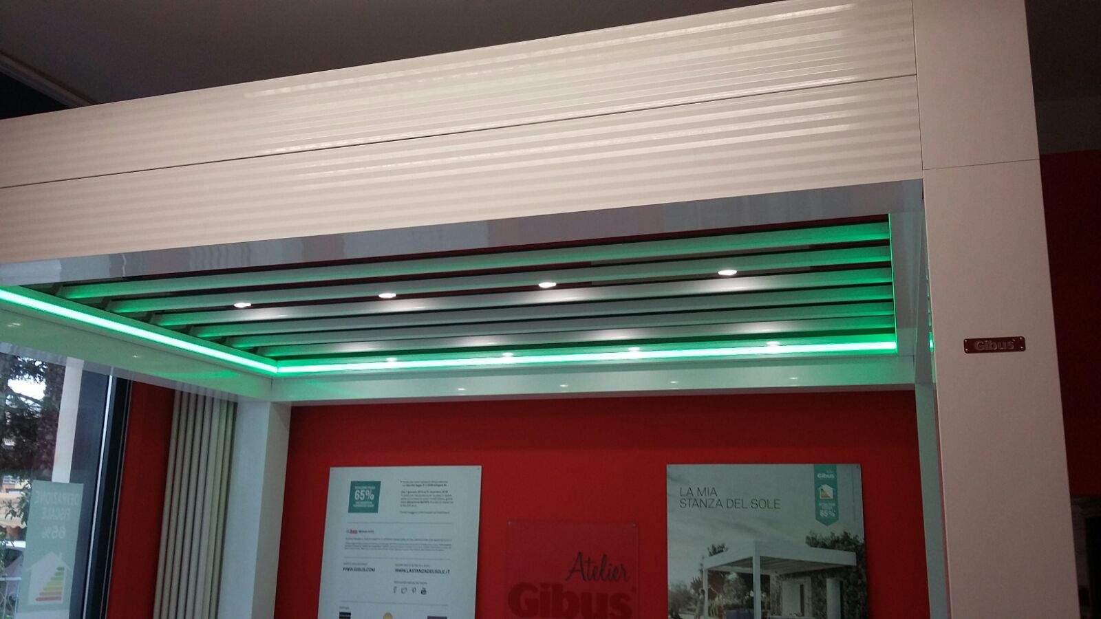 Pergola bioclimatica Gibus
